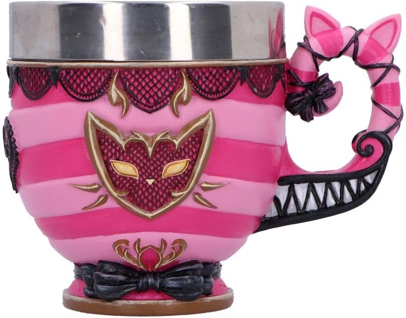 Nemesis Now Pinkys Up - Cheshire Cat