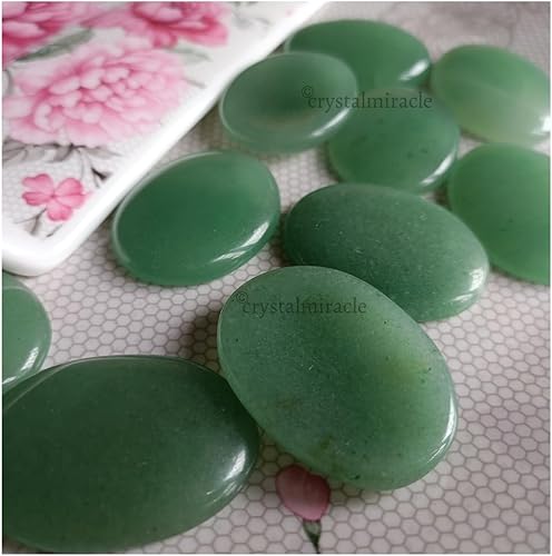 Vista 13 de CRYSTALMIRACLE Piedras preciosas de preocupación, cristal de reiki, regalo de bienestar metafísico, potente concentración de meditación, Piedra