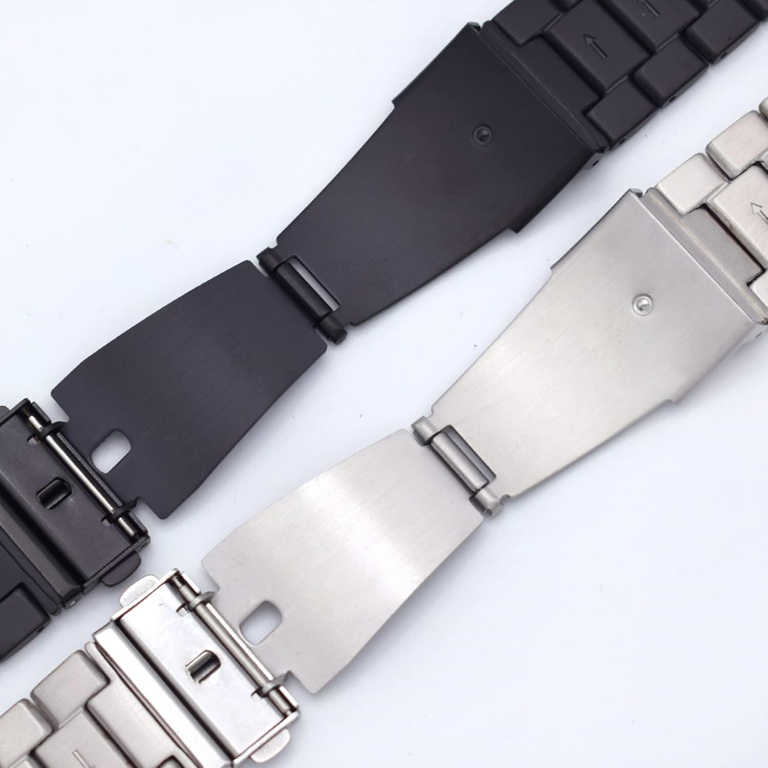 THEAGE Titanium Solid Watch Band for Mens Women, Pure Titanium Watch Straps 18mm 20mm 22mm 24mm