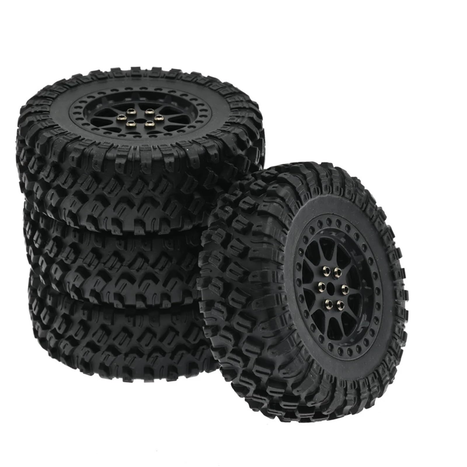 para WPL para MN B1 B16 B36 B14 B24 C14 C24 C34 D90 para MN99S MN45 1/16 Llantas De Aleación Aluminio Neumático Resistente Desgaste RC Modificado Piezas Repuesto RC