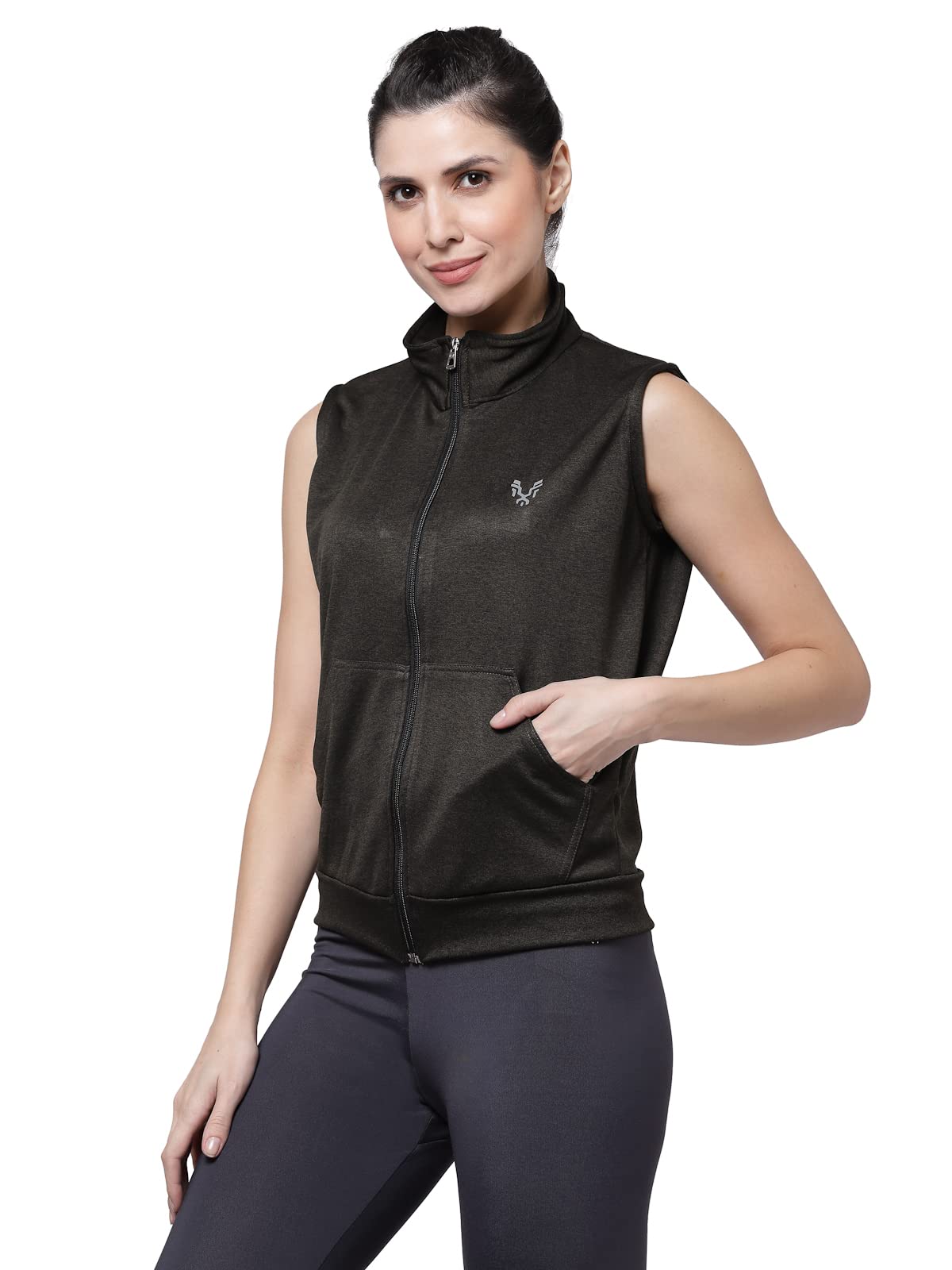uzarus Women's Sleeveless Training Sports Gym Jacket-picture-20