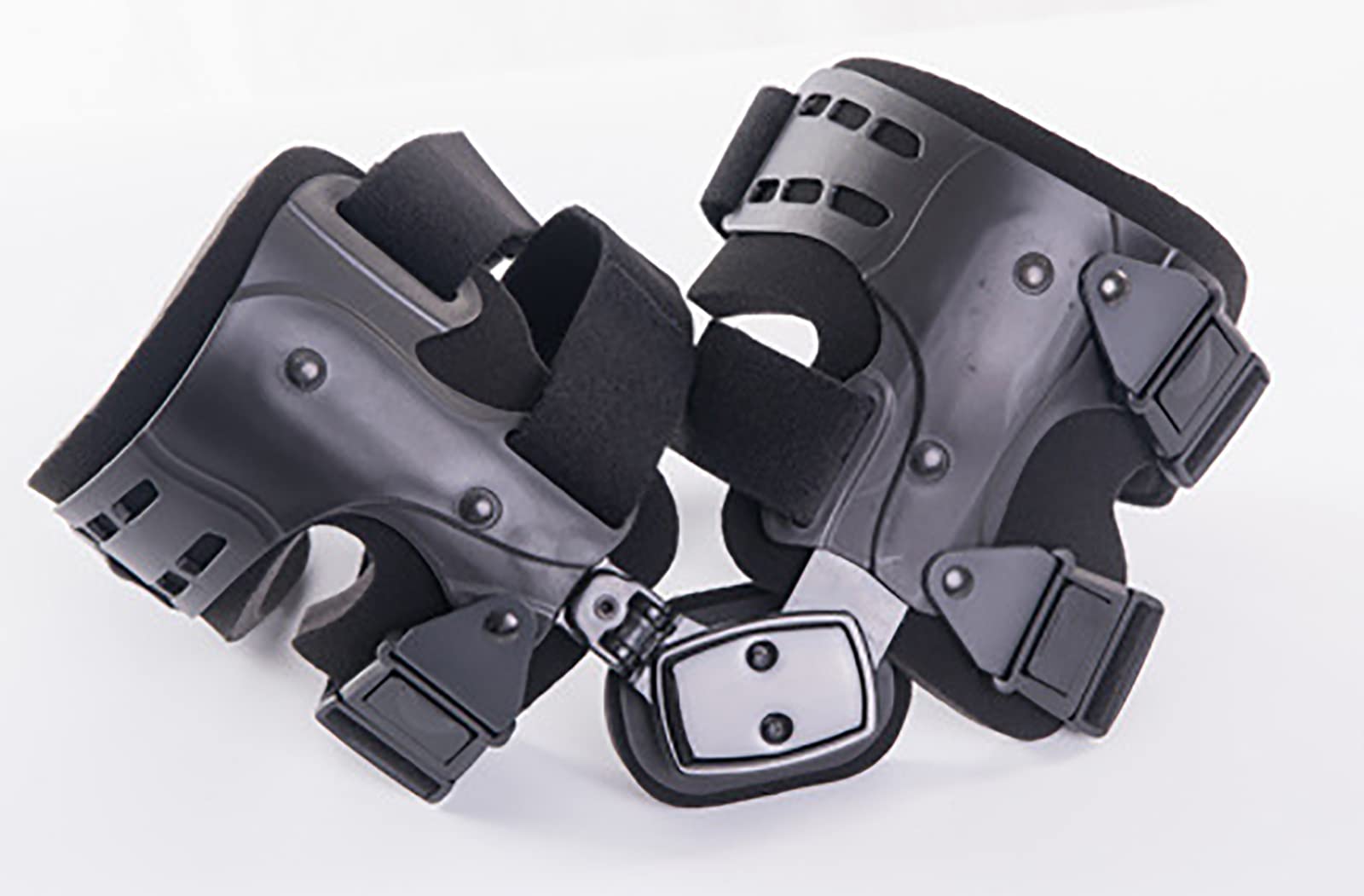 Rodillera con bisagras, inmovilizador de órtesis de Soporte de Rodilla postoperatorio Ajustable, Dolor de Rodilla, Soporte Fijo de Pierna para Artritis, para Lesiones en Las articulaciones