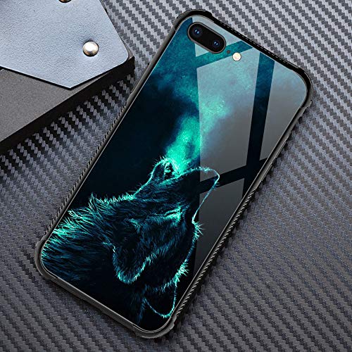 Iphone Se 2022 Case,Lonely Wolf Iphone Se 2020 Case,For Men Boys Iphone 8 Cases,Shockproof Anti-Scratch Soft Tpu Pattern Design Case For Apple Iphone 7/8/Se 2/Se 3 4.7-Inch Lonely Wolf #TOP1