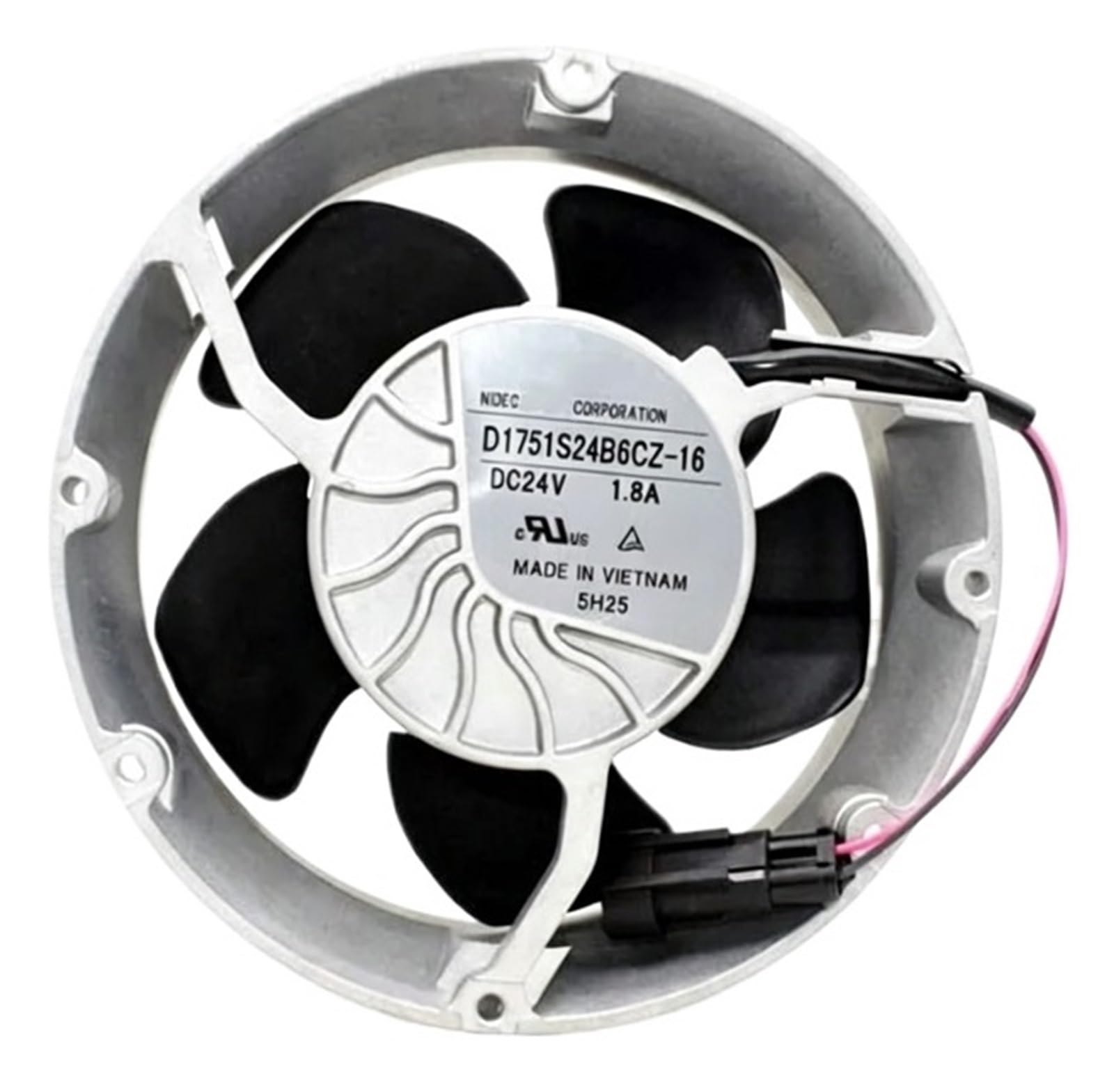 MBPAIHOP 1pcs D1751S24B6CZ-16 17251 24V 1.8a 43.2W cooling fan