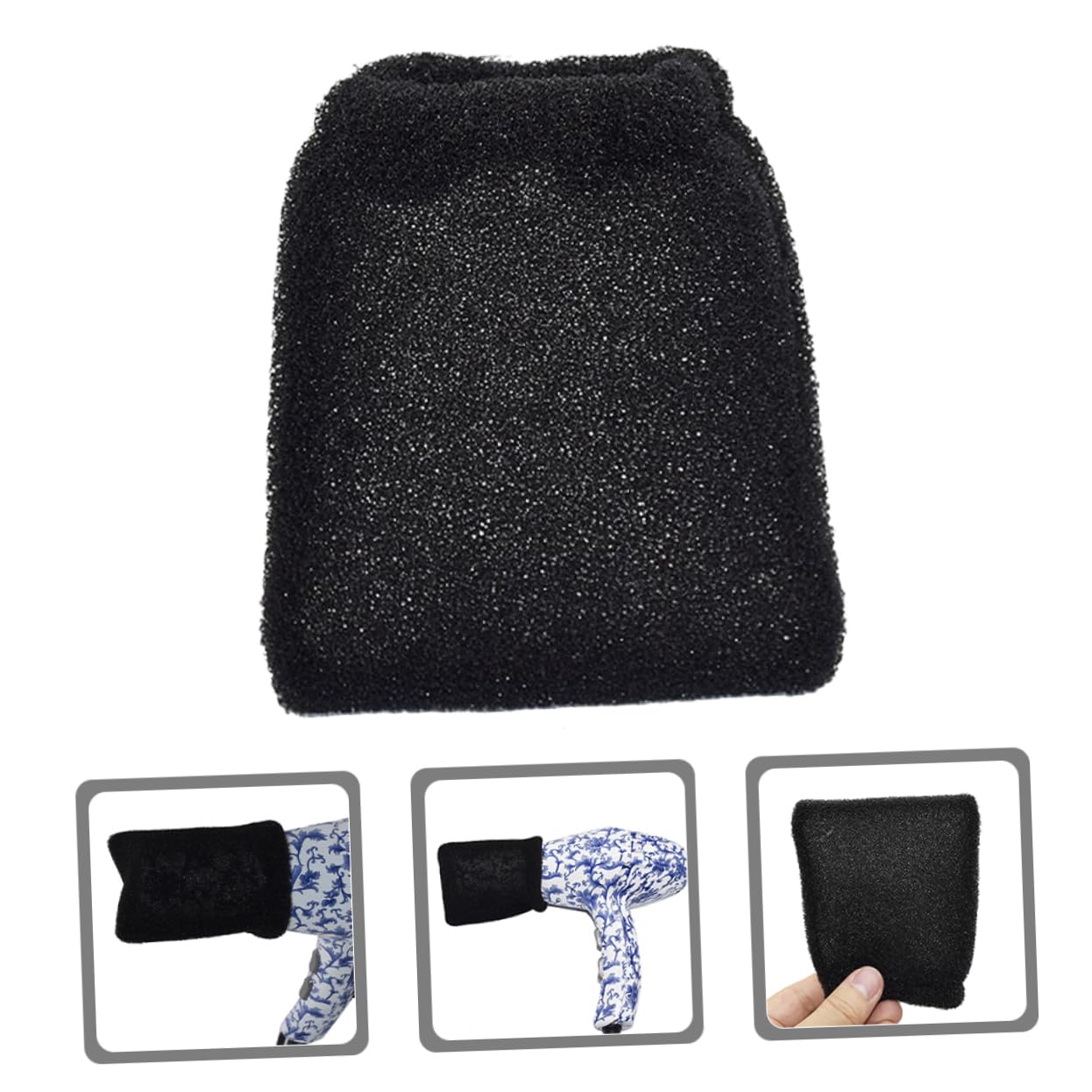 Baluue Diffuser Dryer Attachment Universal Hair Dryer Sock Natural Hair Texture Maintainer Heat Protection Cover