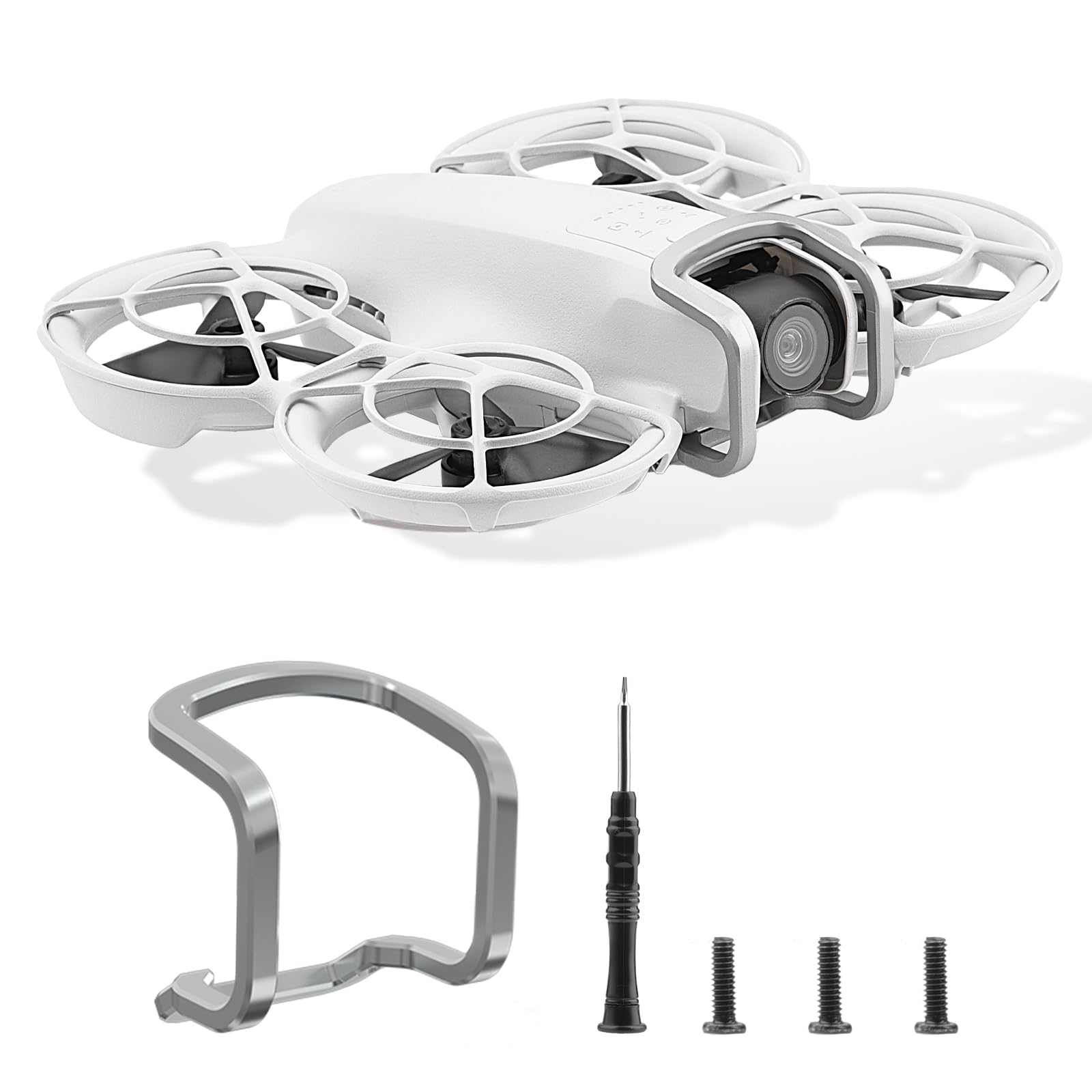 Gimbal Bumper Guard for DJI Neo Accessories, Aluminum Alloy Gimbal Protector Anti-Collision Protection Bar for DJI Neo Fly More Combo Drone Camera