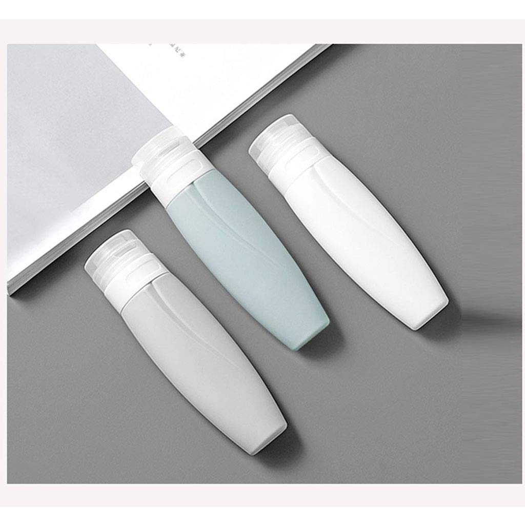 caihuashopping Seifenspender Bequeme Reise Silikon Weiche Lotion Flasche Kosmetische Duschgel Shampoo Tragbare Leere Flasche nachfüllbarer Seifendosierer