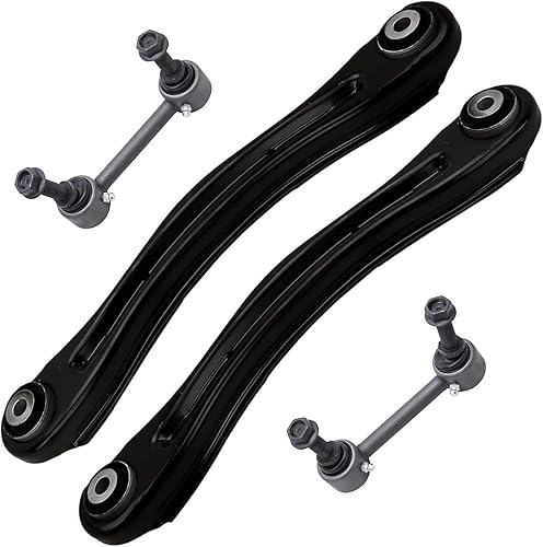 Miniatura 205 de Detroit Axle - Kit de suspensión frontal de 4 piezas para Chevrolet Aveo5 Aveo Pontiac G3 Wave Wave5 Suzuki Swift+, 2 brazos de control inferiores,