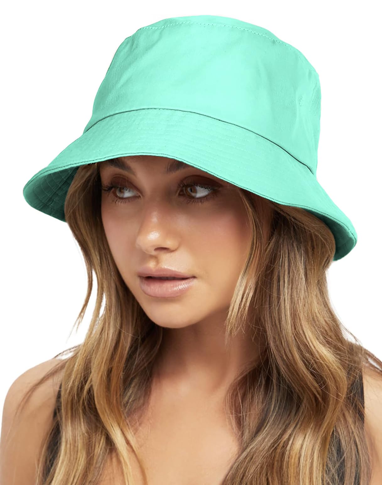 NORTHWINDCotton Bucket hat for Women, Bucket hat for Man, Beach hat for Women, Sun Protection Cap for Men, Round hat for Men, Round Cap for Man, caps for Woman