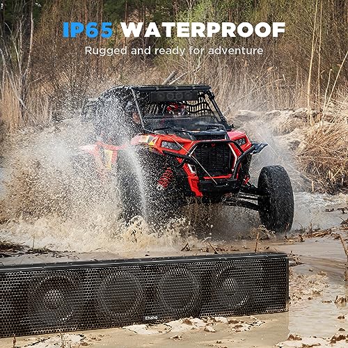 Ehaho 25 Inch Utv Sound Bar, Atv Soundbar Bluetooth With Rgb Lighting, Amplified Powersports Sxs Sound Bar, Waterproof Golf Cart Sound Bar, Utv Speakers Compatible With Polaris Rzr Can-Am thumb #3