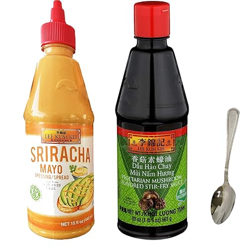 Lee Kum Kee Sriracha Mayo15oz+(Mushroom Stir fry 20oz)