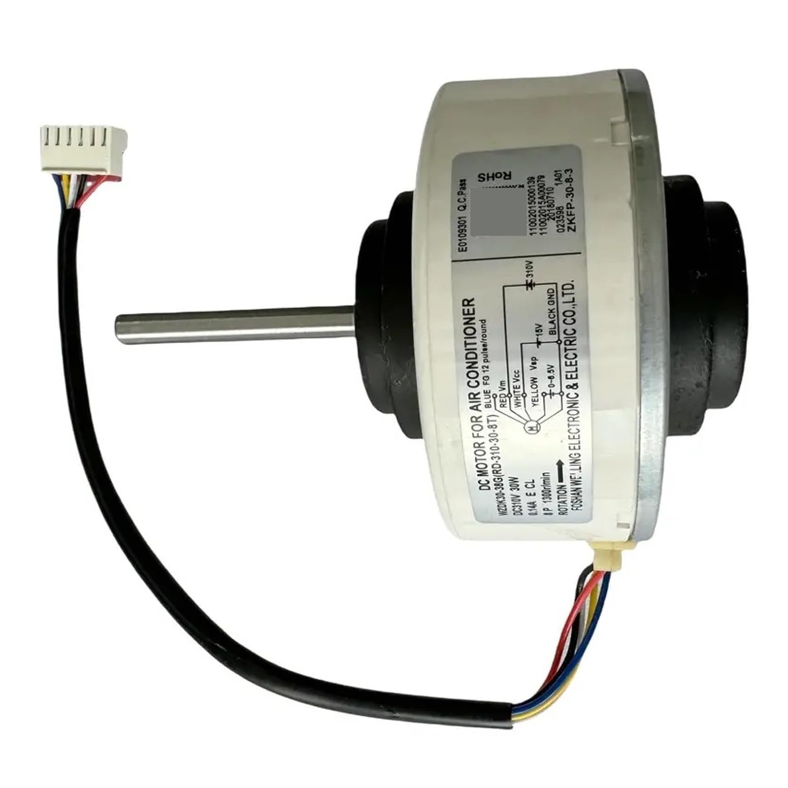 For WZDK30-38G Klimaanlage Motor Rd 310 30 8T, DC Bürstenlosen Lüfter, 30W Inverter Dd Low-Noise
