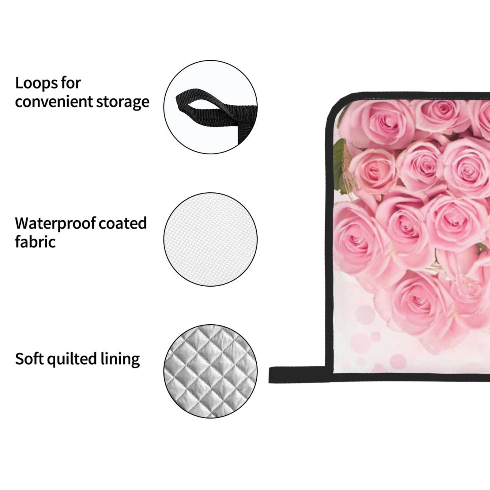 Lustige Ofenhandschuhe & Topflappen Set – Rosa Mit Katzenmotiv, Hitzebeständig & Mit Aufhängebändchen