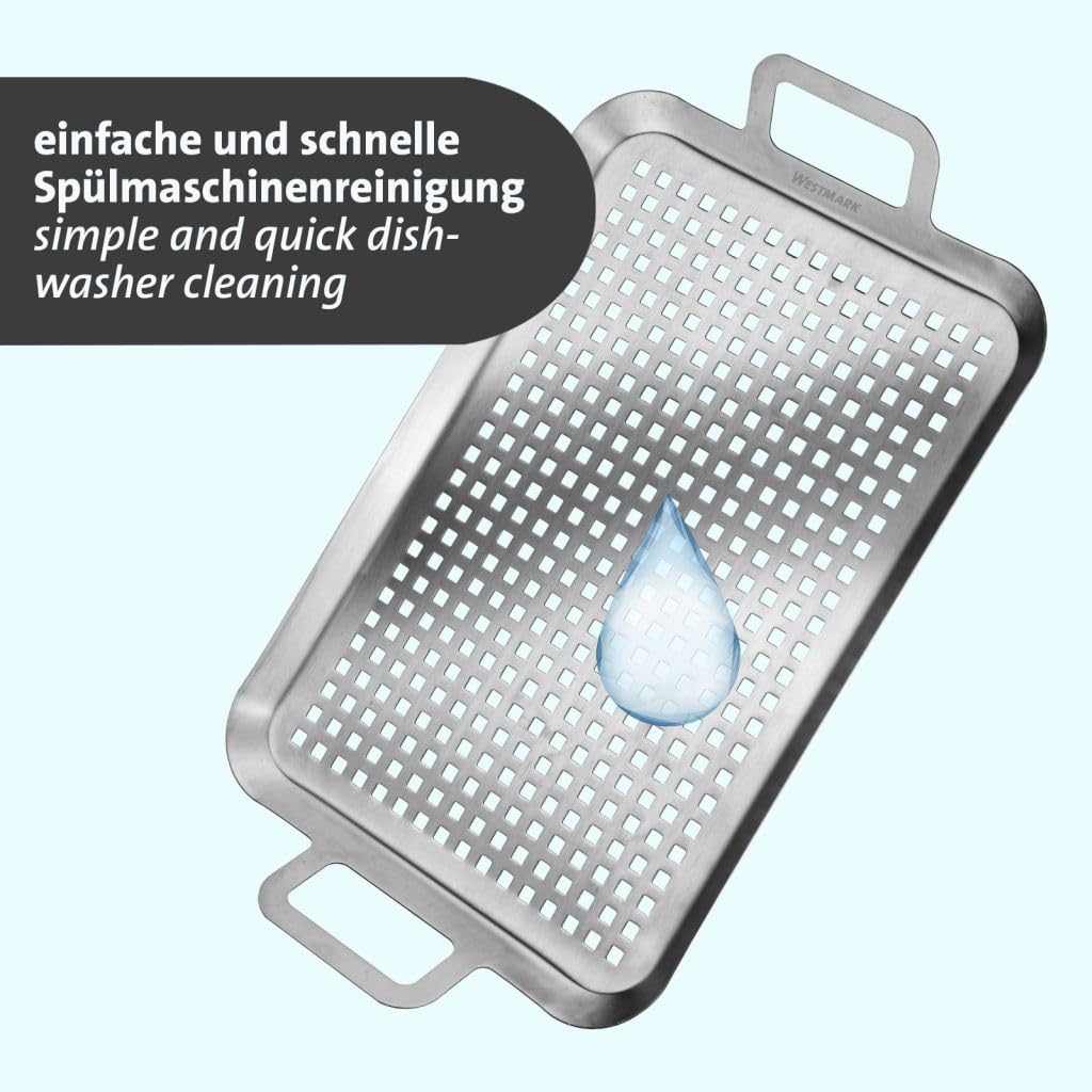 Padella Fornetto Doppia Griglia Per Induzione - Bistecchiera In Pietra Antiaderente | 34x24 Cm - Foto 10