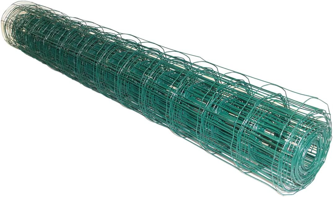 Woodside Green Plastic Mesh Garden Fencing, Heavy Duty Safety Barrier