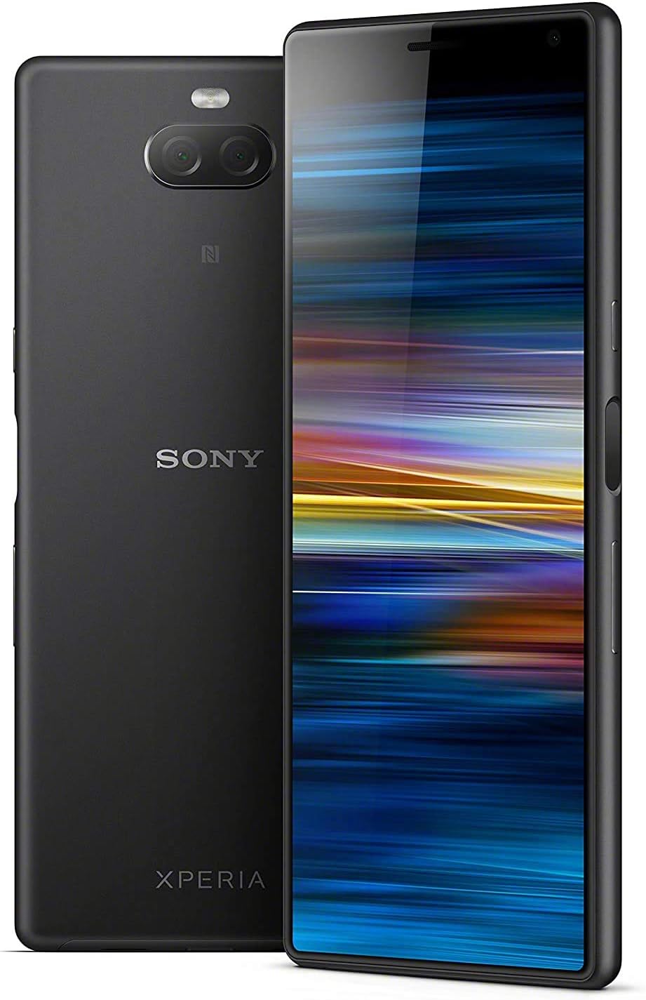 Sony Xperia 10 6 Inch 21:9 Full HD+ display Android 9 UK SIM-Free Smartphone with 3GB RAM and 64GB Storage - Black (Renewed)