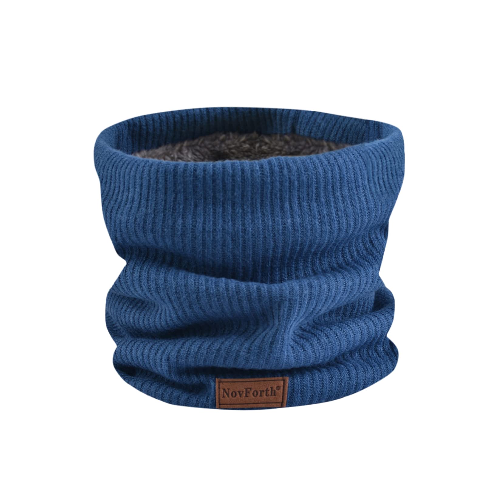 NovForth Winter Neck Warmer Men Ski, Neck Gaiter Face Scarf Women, Fleece Scarf for Men Gaiter Mask, Thick Windproof Scarves