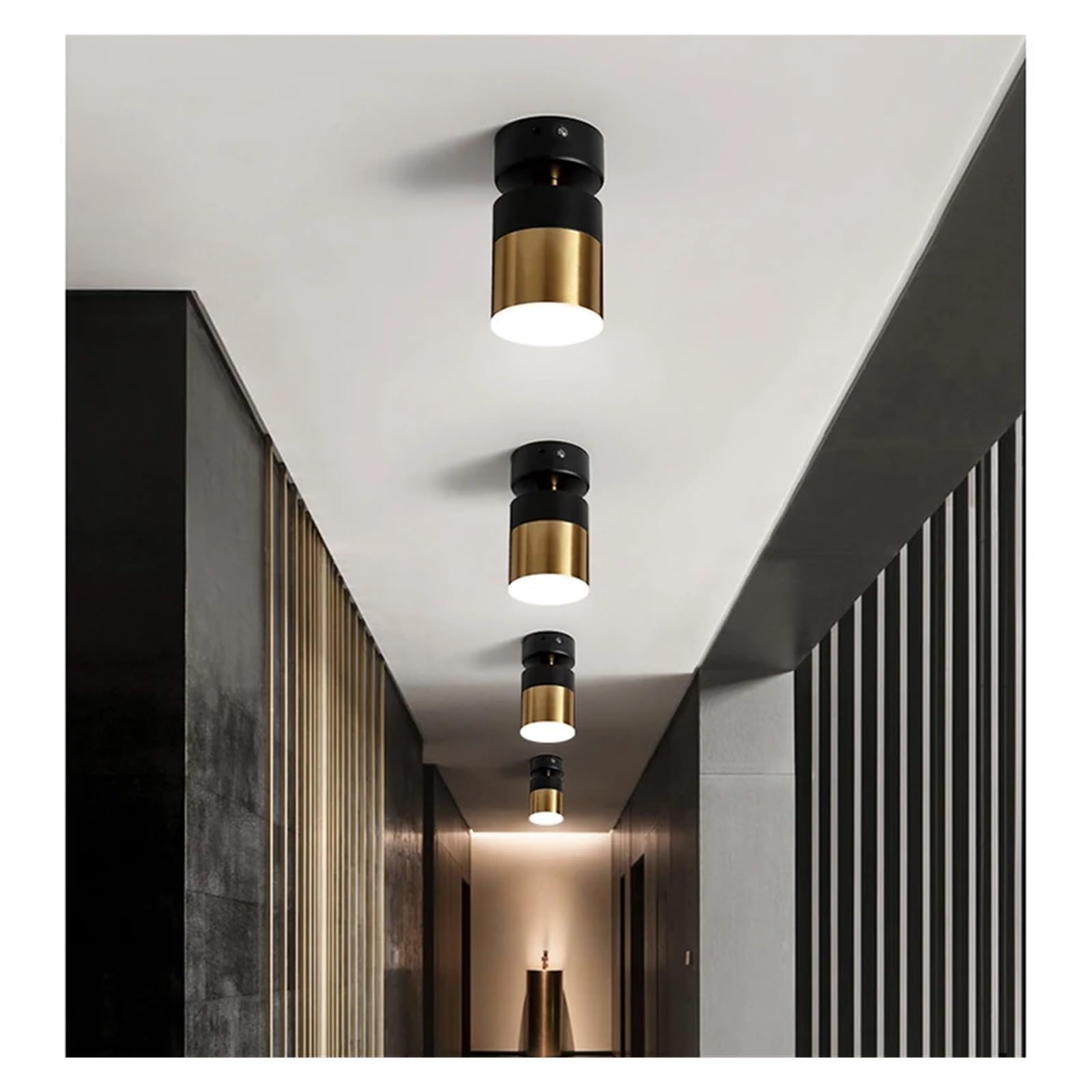 Oświetlenie obrazu, Lampa Mały kierunkowy reflektor ścienny, uproszczone oświetlenie LED szynowe do lampki nocnej, przedpokoju, obrazu zagłówka, kuchni