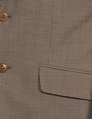 Image of Raymond Wool Men's Full Sleeve Contemporary FIT Dark Brown Formal Suit