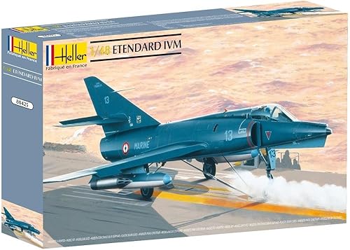 Miniatura 1 de Heller Kit de construcción de modelo de avión Etendard IV M