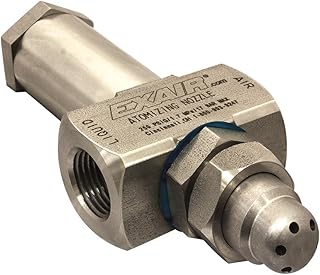 EXAIR AW6030SS No Drip Atomizing Nozzle, 264 GPH Maximum Flow Rate, 999 LPH Max