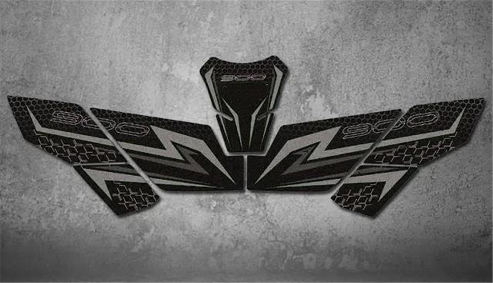 Motorcycle Tank Pads Gas Knee Grip Traction Stickers Protector Accessories for Z900(Style 2)