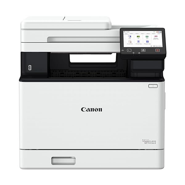 Canon Color imageCLASS MF751Cdw II - Wireless Duplex Laser Printer, Multifunction with Copier, Scanner, Automatic Document Feeder, 3 Year Limited Warranty, 35 PPM