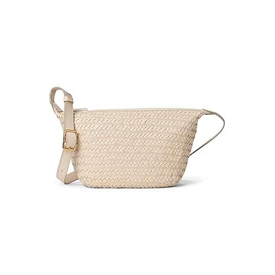 Madewell The Sling Crossbody Bag in Handwoven Leather Women