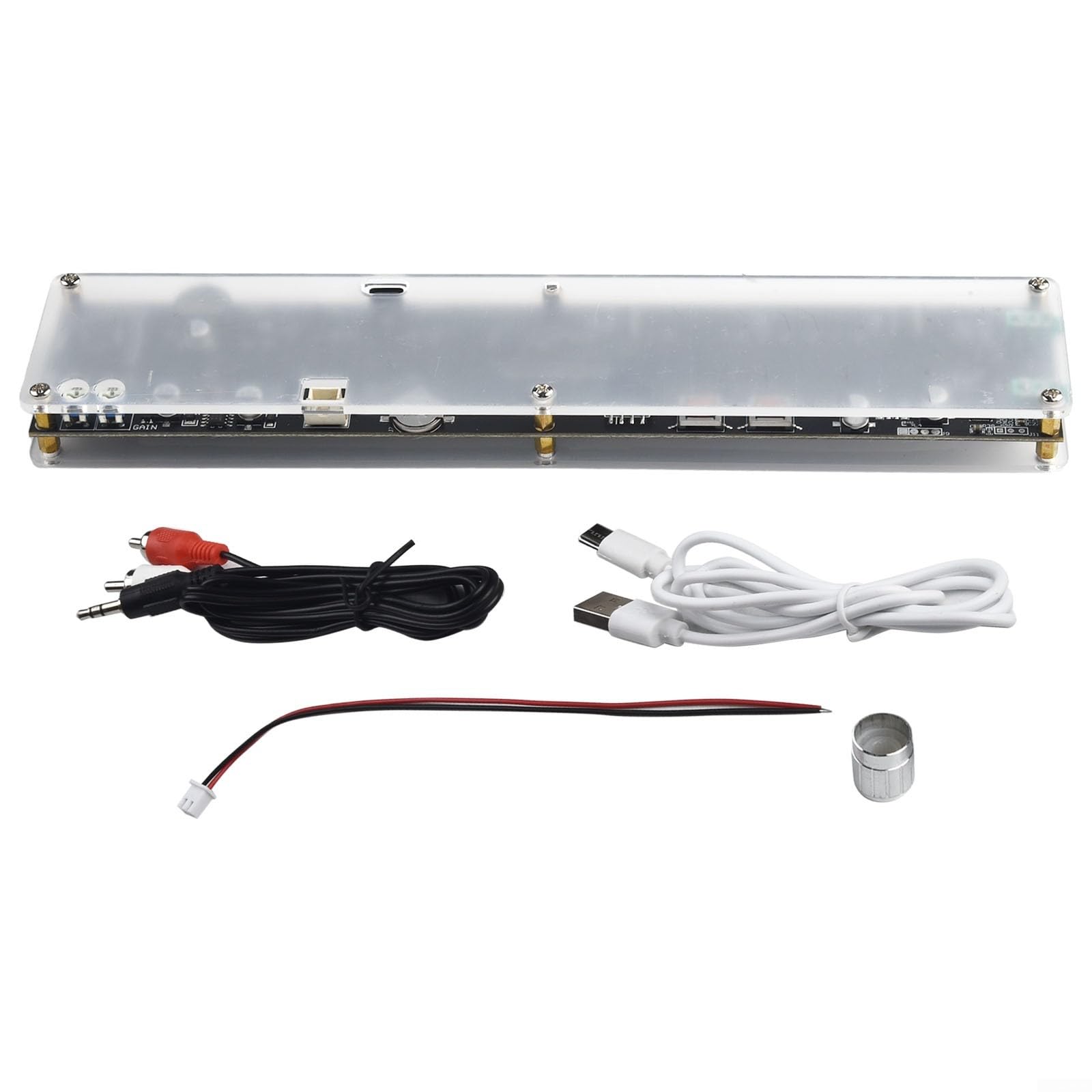 LED Music pour spectrum Display USB 5V pour dsp EQ Analyzer LED(With DSP)