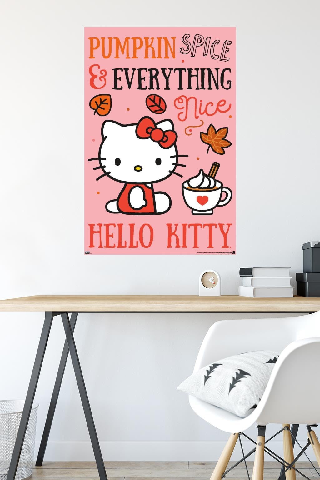 Amazon.com: Hello Kitty: 20 Pumpkin - Nice Wall Poster, 22.37