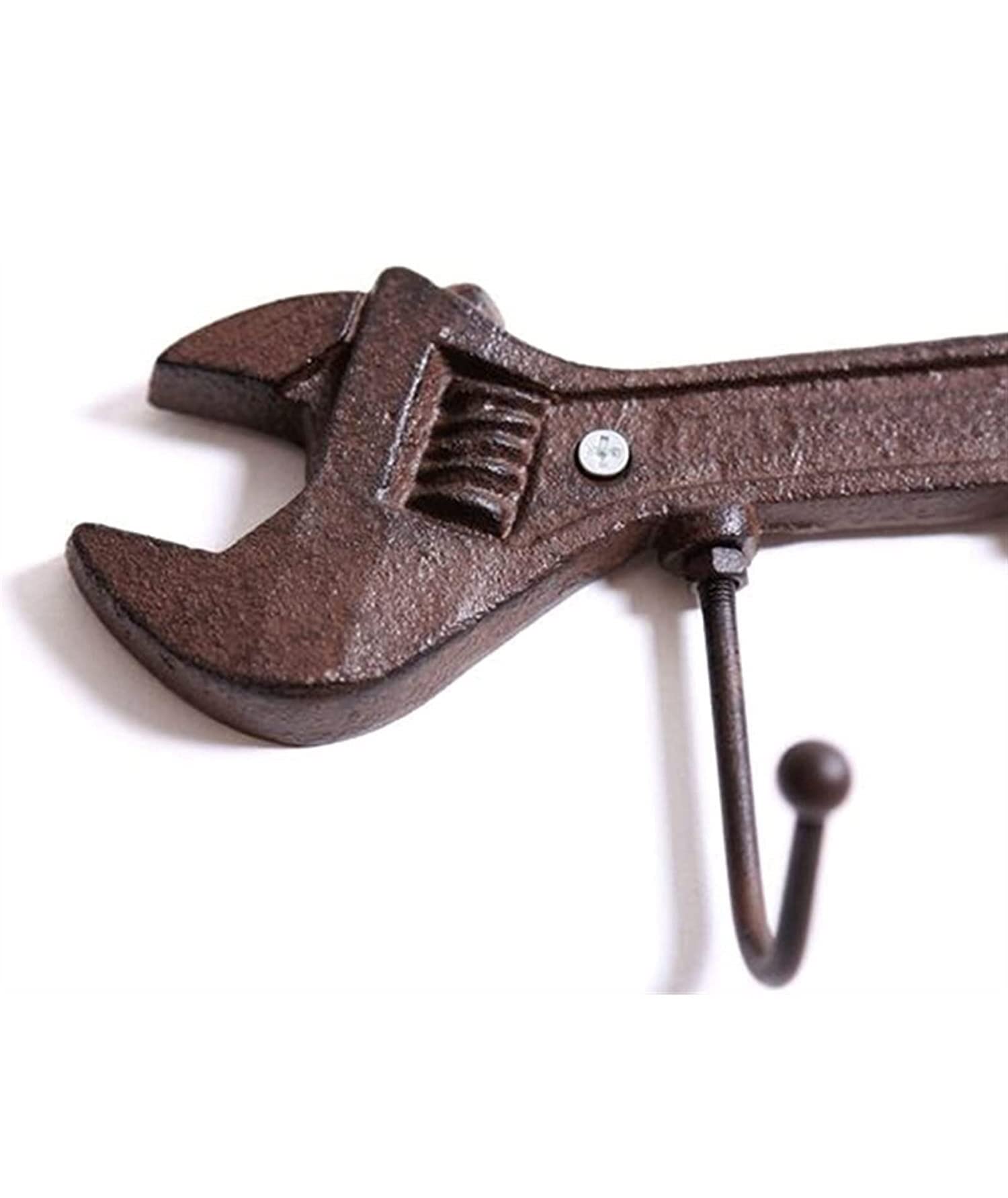 Wieszak ścienny Wieszak Metalowy W Kształcie Klucza Wieszak Na Płaszcz (retro Wieszak Ścienny Do Salonu Sypialnia Wieszaki Na Płaszcze) Haczyki na płaszcze