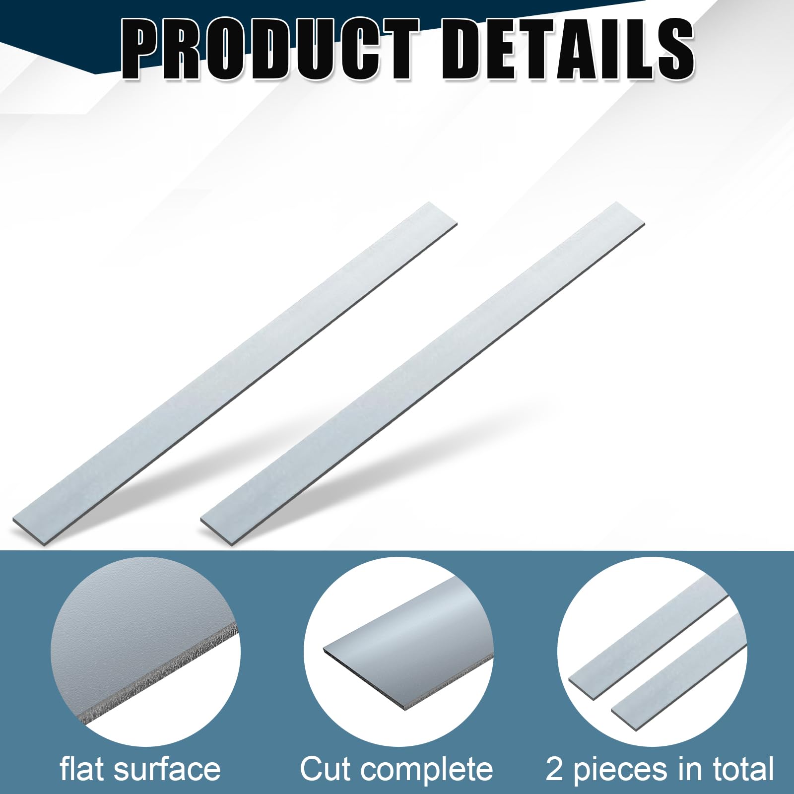 Amazon.com: Yaocom 2 Pcs 304 Stainless Steel Flat Bar 2B Finishing