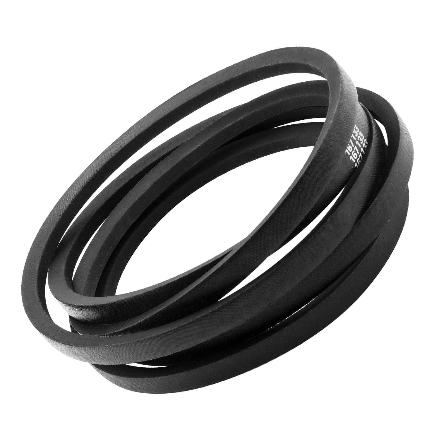 167133 Belt, 5' Finish Mower Belt Compatible with King Kutter FM60 RFM-60 ＆ RFM60 Series Mower, 5/8"×136" Deck Belt, Universal Lawn Mower V-Belt