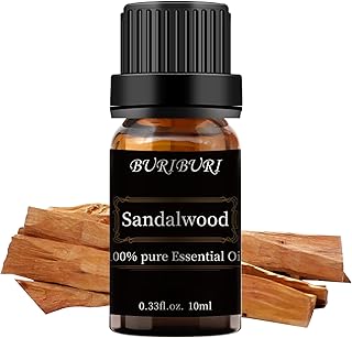 Sandalwood Essential Oil 100% Pure, Undiluted, Natural, Organic Aromatherapy Essential Oils 10ML