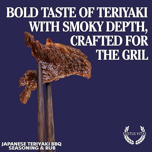 Miniatura 3 de Condimento y frote japonés para barbacoa Teriyaki | Mezcla de especias totalmente naturales | Lote pequeño, hecho a mano | Mezcla de especias
