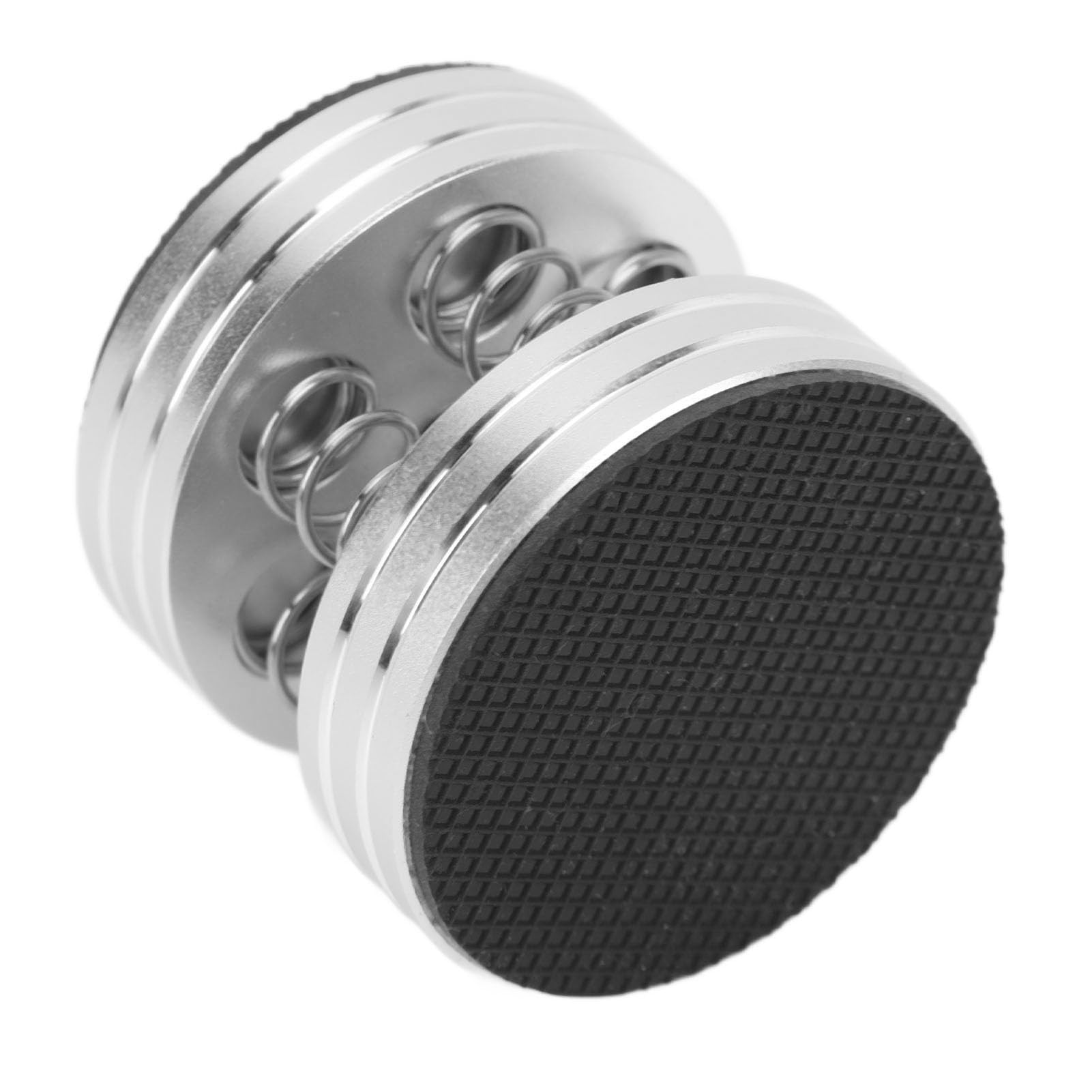 Piedini Isolanti per Altoparlanti, 4 Pezzi Piedini Isolanti per Subwoofer con Riduzione delle Vibrazioni in Lega di Alluminio, capacità di Carico 10 Kg, per Giradischi con Gomma Antiscivolo