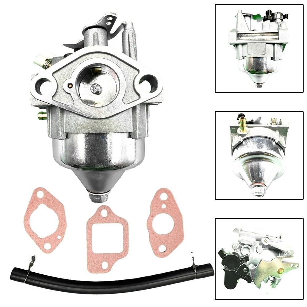 Kit de repuesto de carburador compatible con accesorios de cortacésped GCV170LA con juntas y piezas