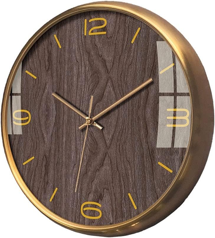 Horloge murale silencieuse pour stopper le tic-tac dans la chambre
