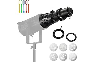 Godox SA-17 S-Type Bowens Mount with SA-P, SA-09-001 & SA-10 for S30...