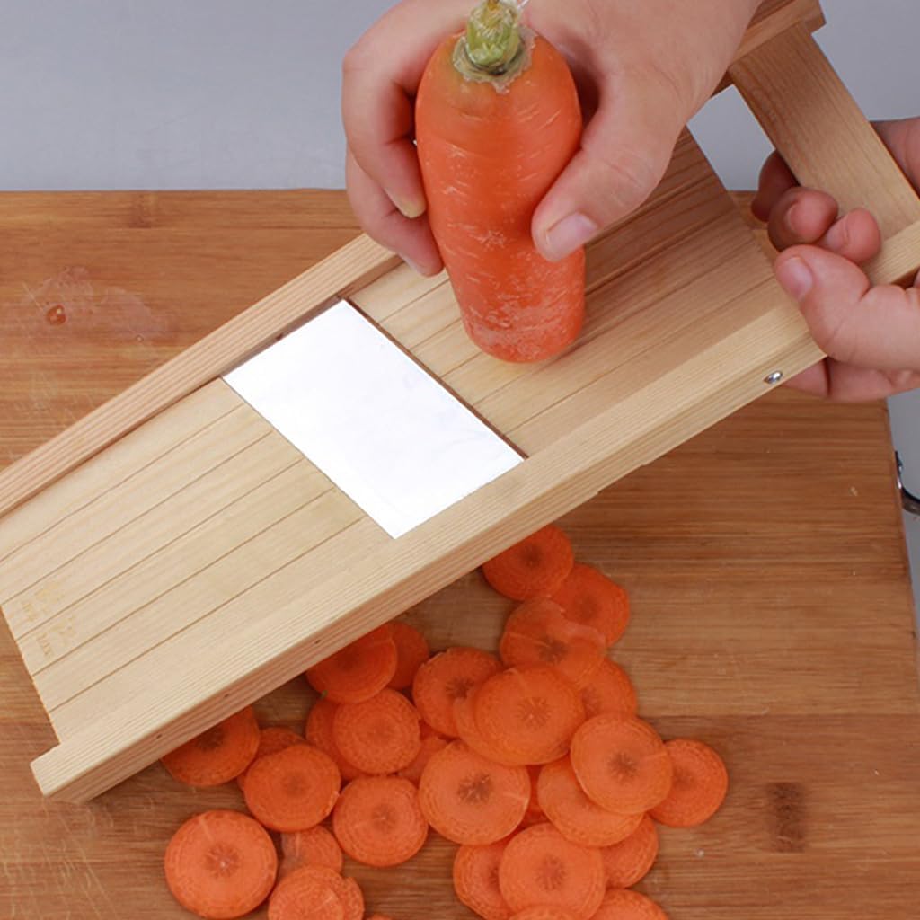 Wood Hand/Slicer for Cheese Cabbage Ergonomic Design