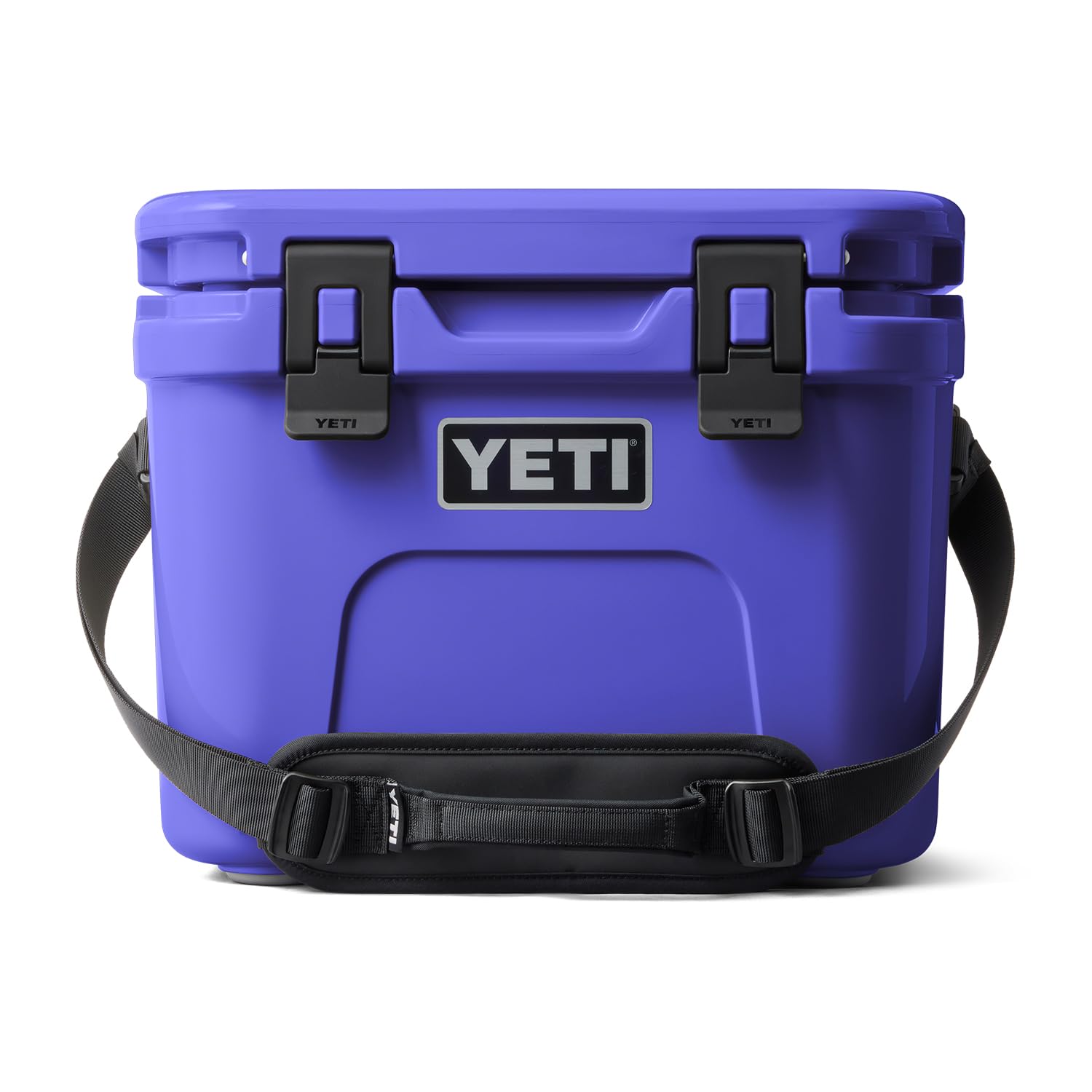 YETI Roadie 15 Hard Cooler with DoubleDuty Shoulder Strap, Ultramarine Violet