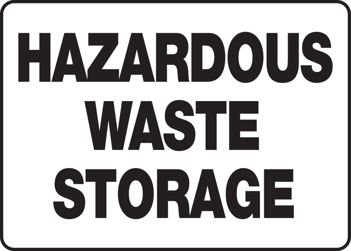 HAZARDOUS WASTE STORAGE Patio, Lawn & Garden