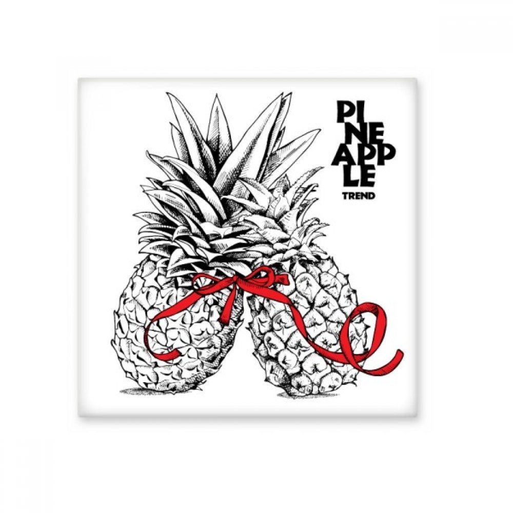 Carreaux céramique Ananas Couple pour une cuisine tropicale