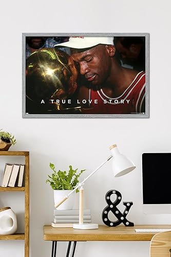 Miniatura 6 de Michael Jordan - Póster de pared de una verdadera historia de amor