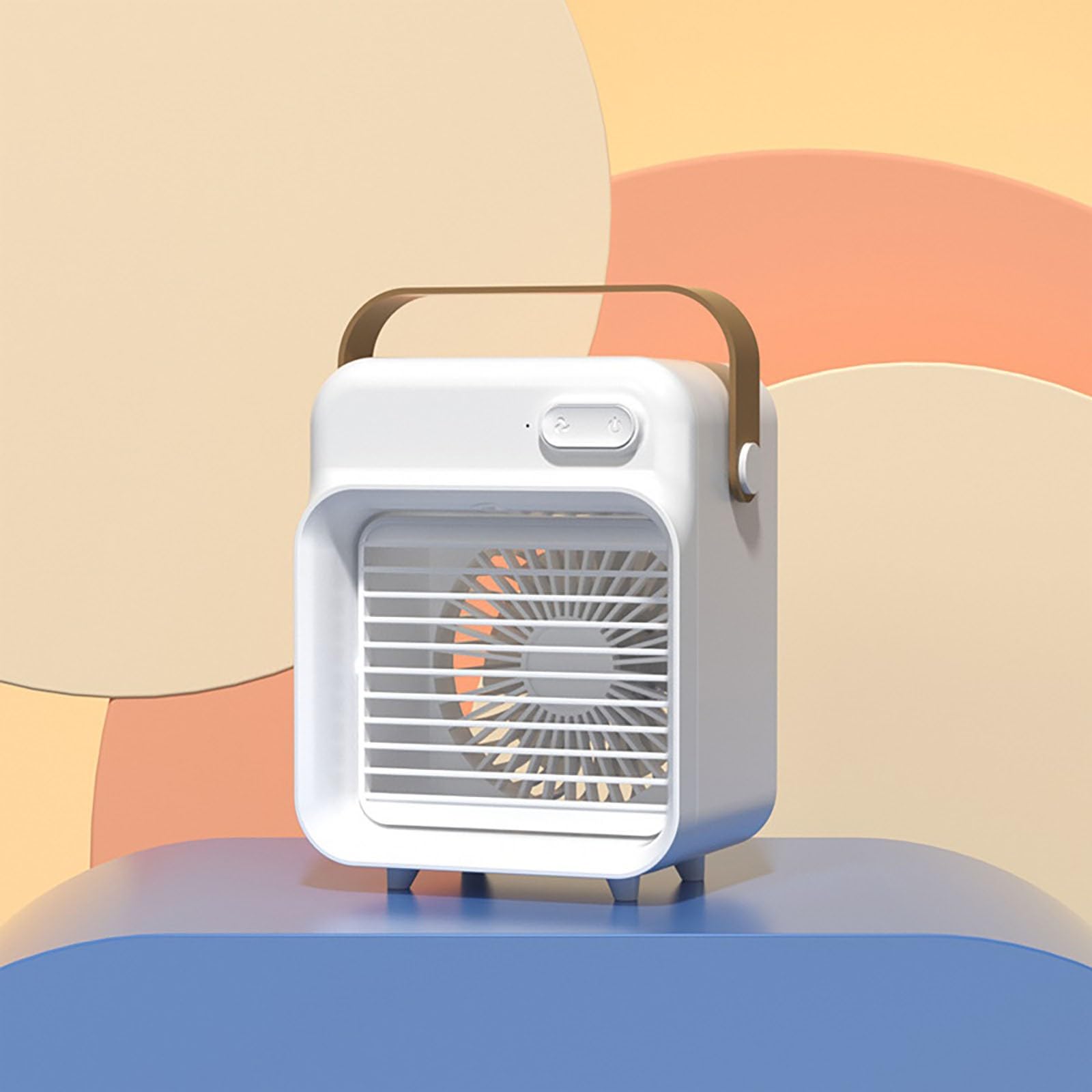 Piccoli ventilatori personali portatili, refrigeratore da tavolo, raffreddatore d'aria, ventilatore portatile e umidificatore, condizionatore d'aria, unità di raffreddamento personale per interni per