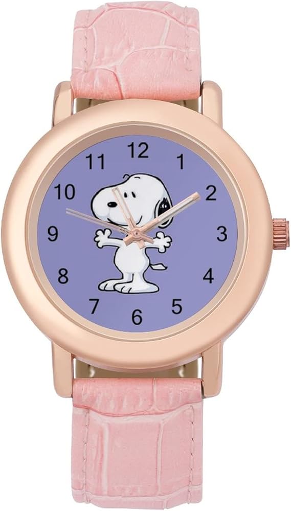 Amazon スヌーピー紫の 可愛い 安い 女子 レザー 腕時計 レディース ガールズ 学生 Mayhom 誕生日 プレゼント キャラクター グッズ 成人式 新学期 レディース腕時計 腕時計 通販