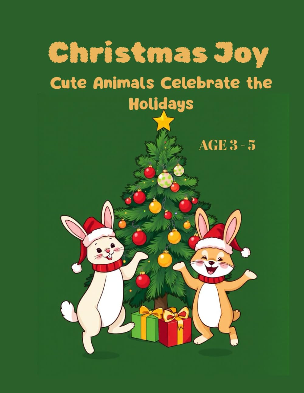 Christmas Joy: Cute Animals Celebrate the Holidays