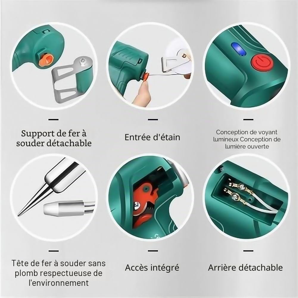 2026 Appareil de soudage laser portable, appareil de soudage laser 4 en 1, appareil de soudage laser à main 4 en 1 pour métal, avec 8 bobines de fil d'étain, soudage, décalaminage, découpe, aucun