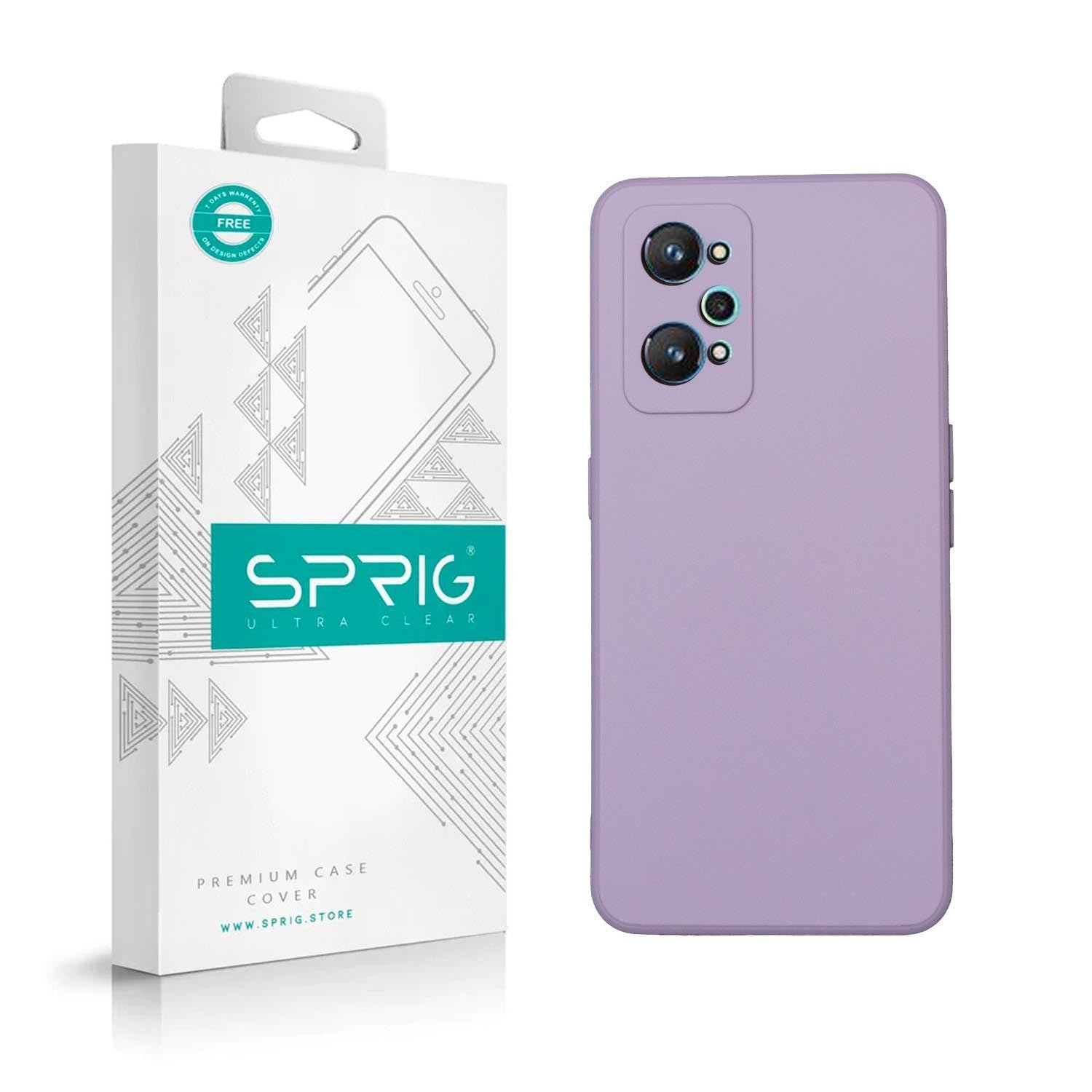 SPRIG Compatible with Realme GT Neo 2 5G Phone TPU Basic Premium Back Cover Drop Tested Shock Proof Mobile Case for Men, Women, Boys and Girls (Lavender Purple) SPRIG Compatible with Realme GT Neo 2 5G Phone TPU Basic Premium Back Cover Drop Tested Shock Proof Mobile Case for Men, Women, Boys and Girls (Lavender Purple)