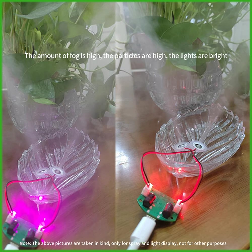 Lot De 8 Modules Humidificateurs USB 5V - Pour Brumisateur DIY, Projet Aromathérapie - Taille 35x19 Mm